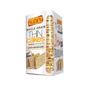 Suzies Organic Thin Cakes Lightly Salted Corn