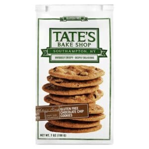 Tates Cookies Gluten Free Choco Chip *7oz Bag*