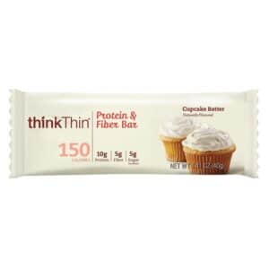 Think Thin Protein & Fiber Bar Cupcake Batter