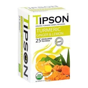 Tipson Org. Turmeric Tea Ginger & Lemon