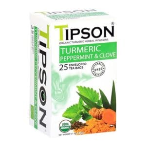 Tipson Org. Turmeric Tea Peppermint & Clove
