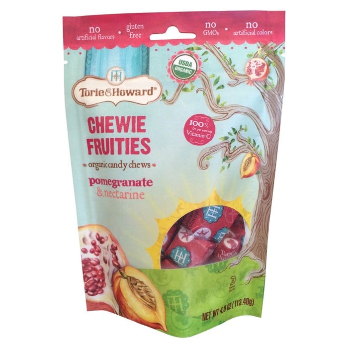 Torie & Howard Org Torie & Howard Org. Fruit Chew Candy - Pome & Nectarine Bag
