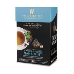 Wissotzky Herbal Tea Sweet Spiced Nana Mint