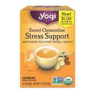 Yogi Tea Sweet Clementine Stress Support