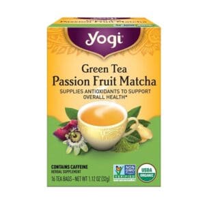 Yogi Green Tea Passion Fruit Matcha