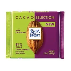 RITTER SPORT CACAO SELECTION 81%EXREA INTENSE